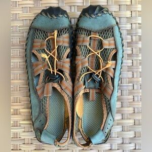 Green Mesh Water Shoes